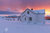 Hus i arktisk lys